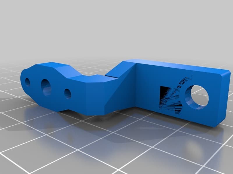BLTouch LulzBot Taz 5 Add-On 3d model