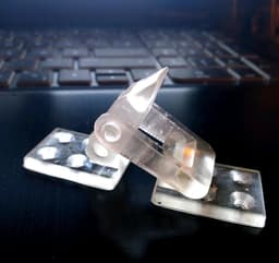 perfect Latch+toggle+lock+samesize+printed+tested 3d model