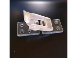 perfect Latch+toggle+lock+samesize+printed+tested 3d model