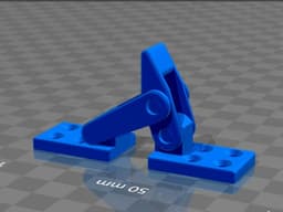 perfect Latch+toggle+lock+samesize+printed+tested 3d model