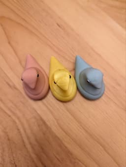Peeps Chick Marshmallow 3d model