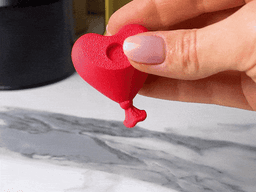 Heart Luftballon Magnet, San Valentine's Gift Love, Balloon 3d model
