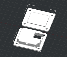 Port Adapter Housing for iX & NX Transmitters 3d model