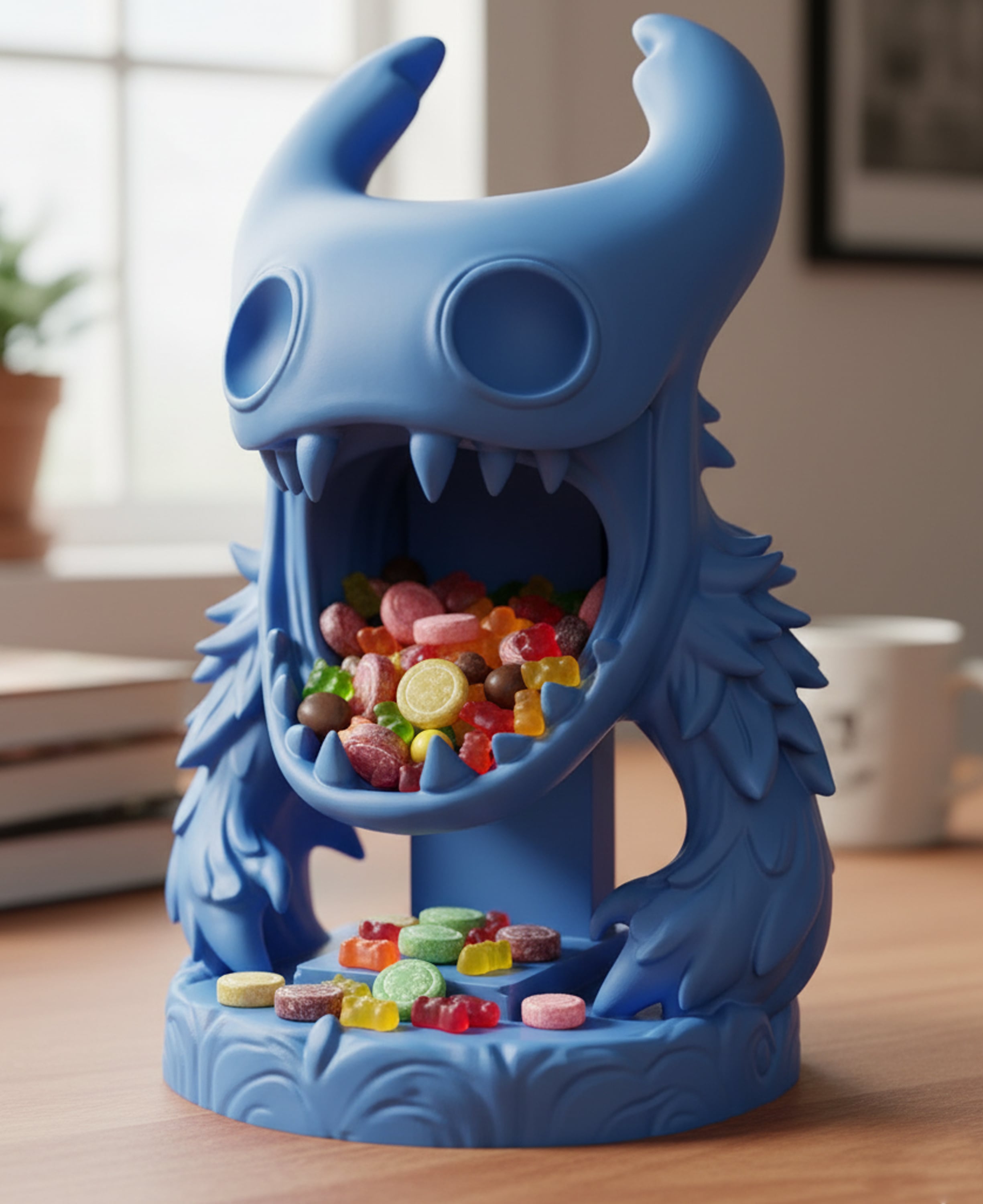 Hungry Monster Bowl | Desk Organizer Figure 3d model