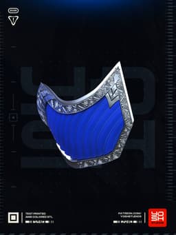 MK2 Kitana Mask 3D Printer STL File 3d model