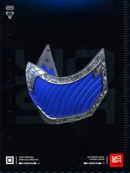 MK2 Kitana Mask 3D Printer STL File 3d model