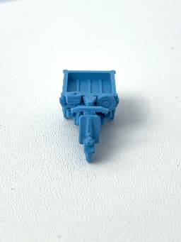 HO Scale - Piaggio L'Ape 125A Open Cargo Truck 3d model