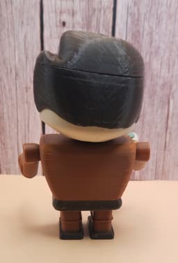 Ron Swanson Chunky Chibi | No support, No AMS, No glue 3d model