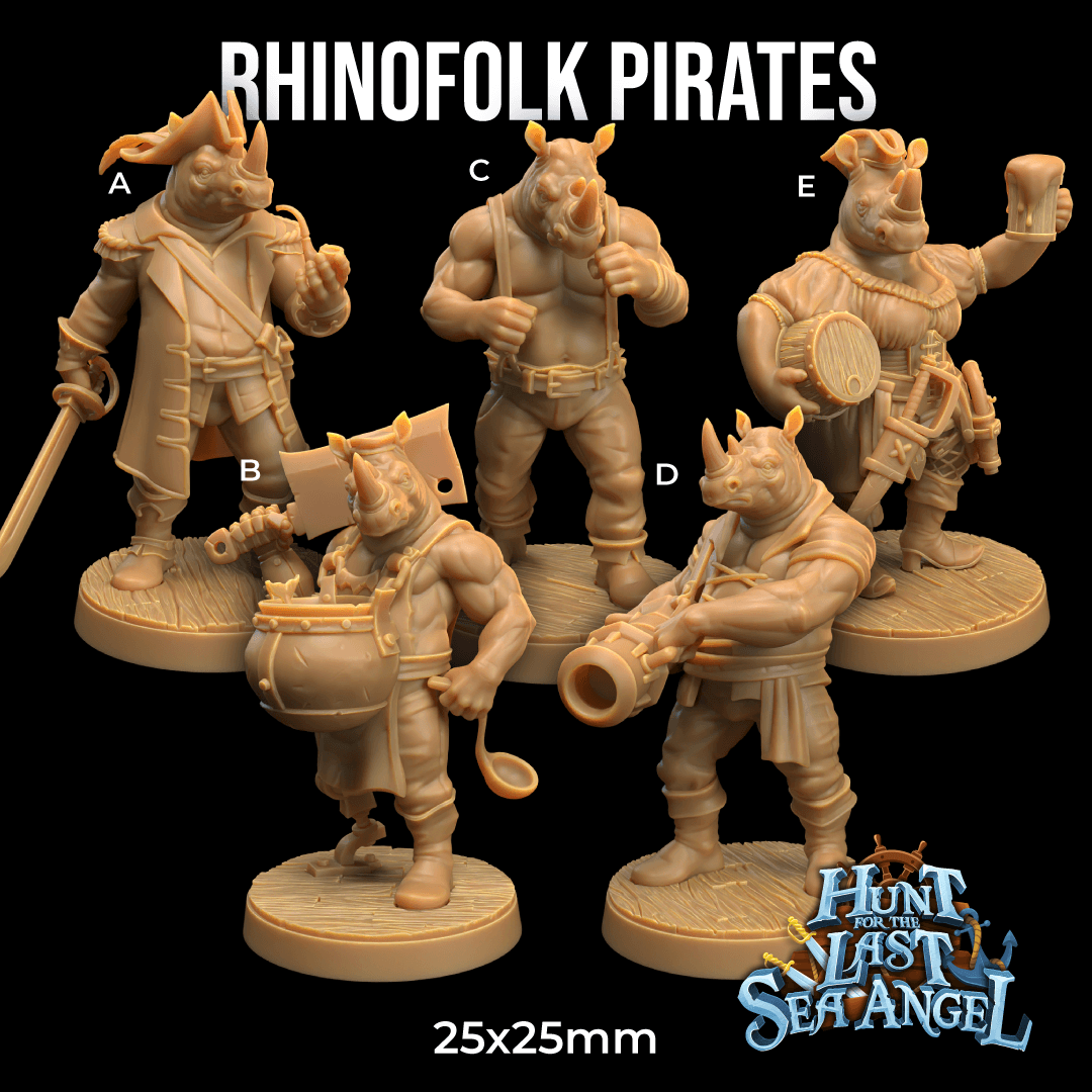 Rhinofolk Pirates 3d model