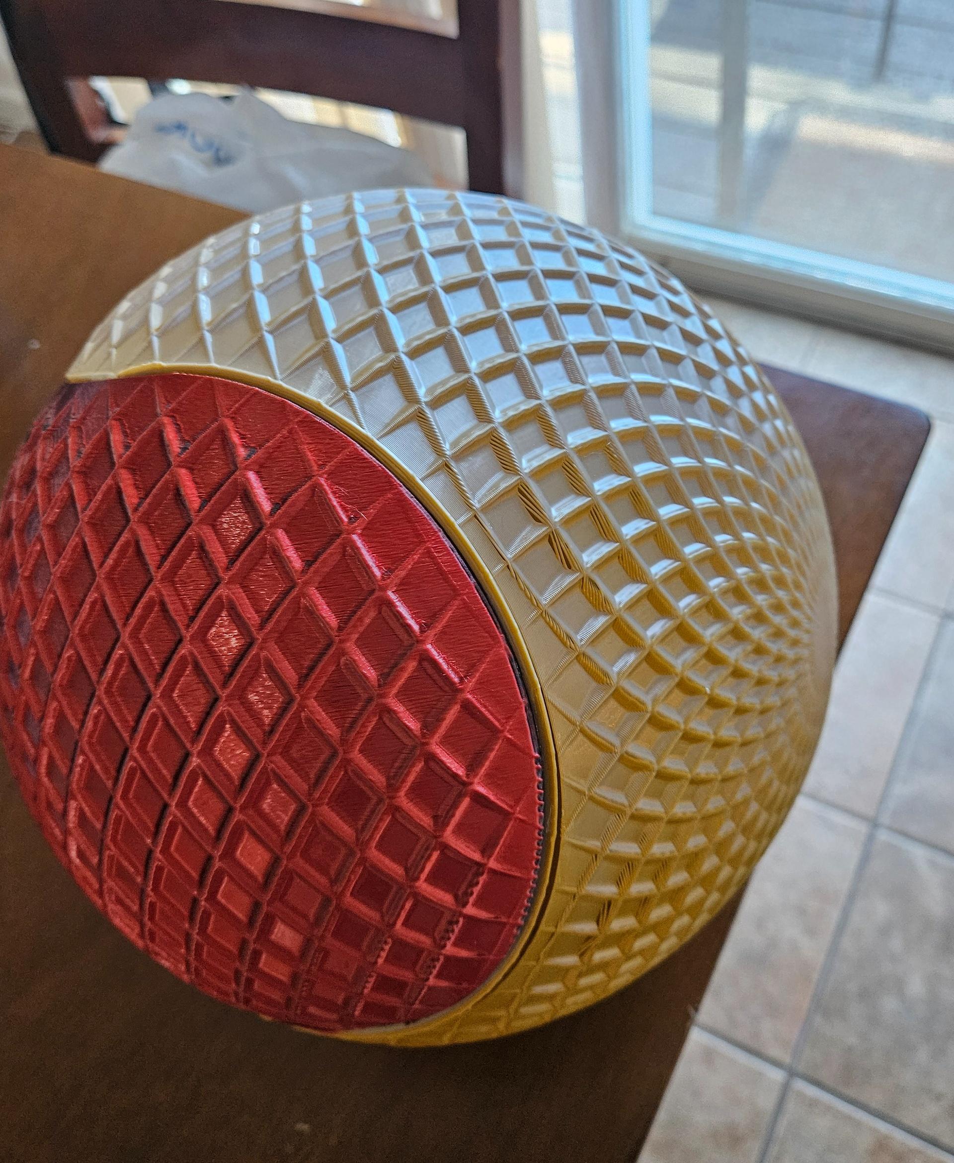 Giant Spiralized Sphere 3d model