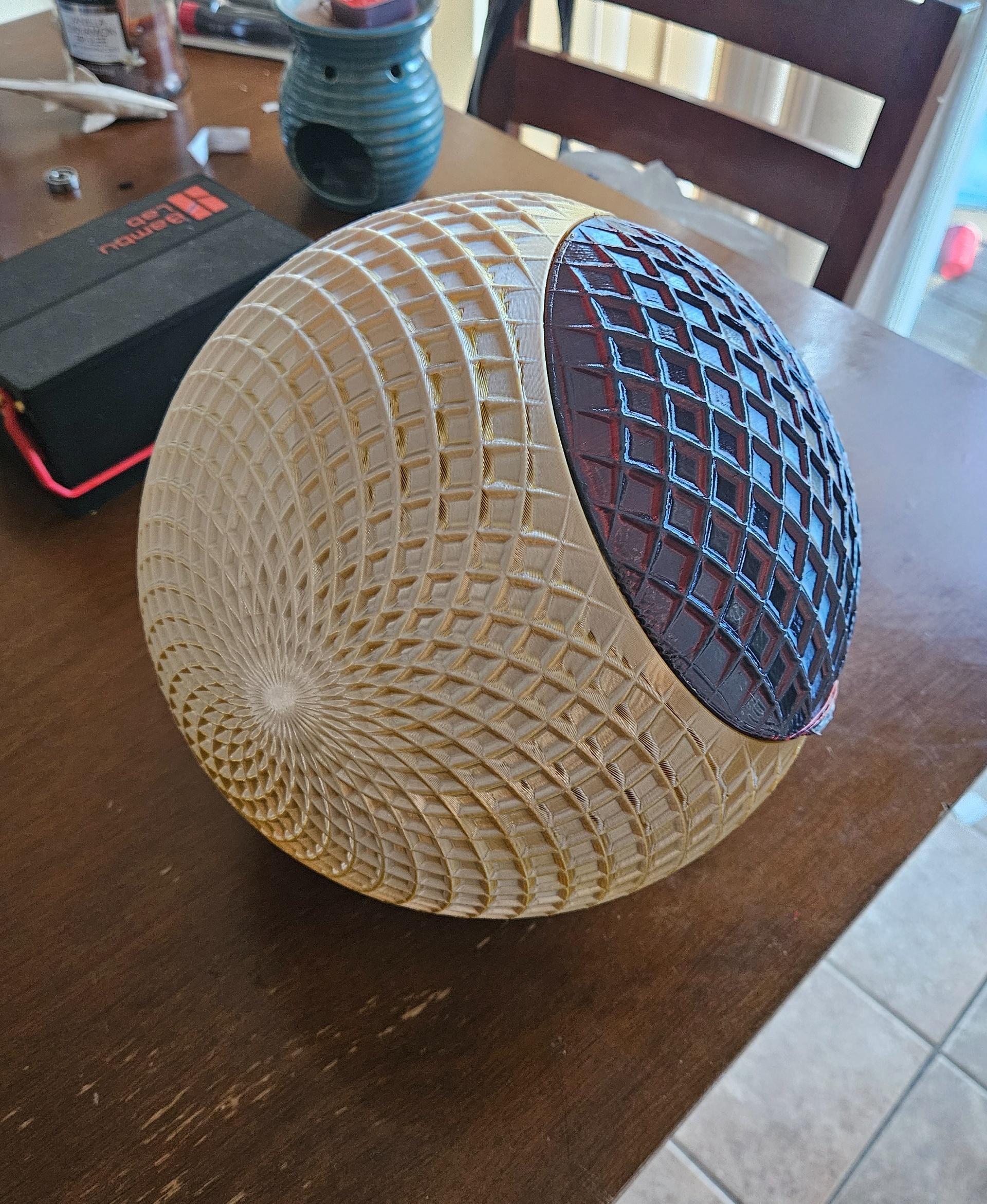 Giant Spiralized Sphere 3d model