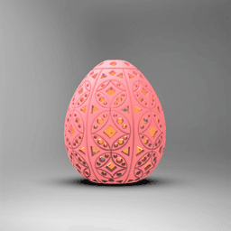Egg Tealight Cover -*Holy* 3d model