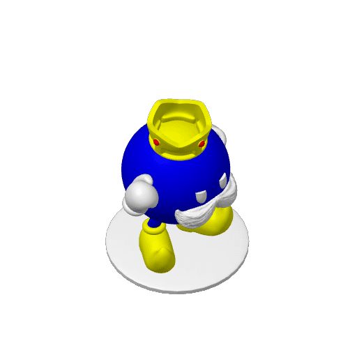 King Bob-omb - Mario Brothers 3d model