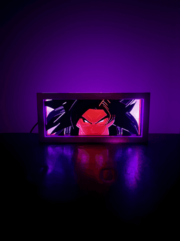 Goku Super Saiyan 4 - LED Lightbox NO AMS NEEDED 3d model