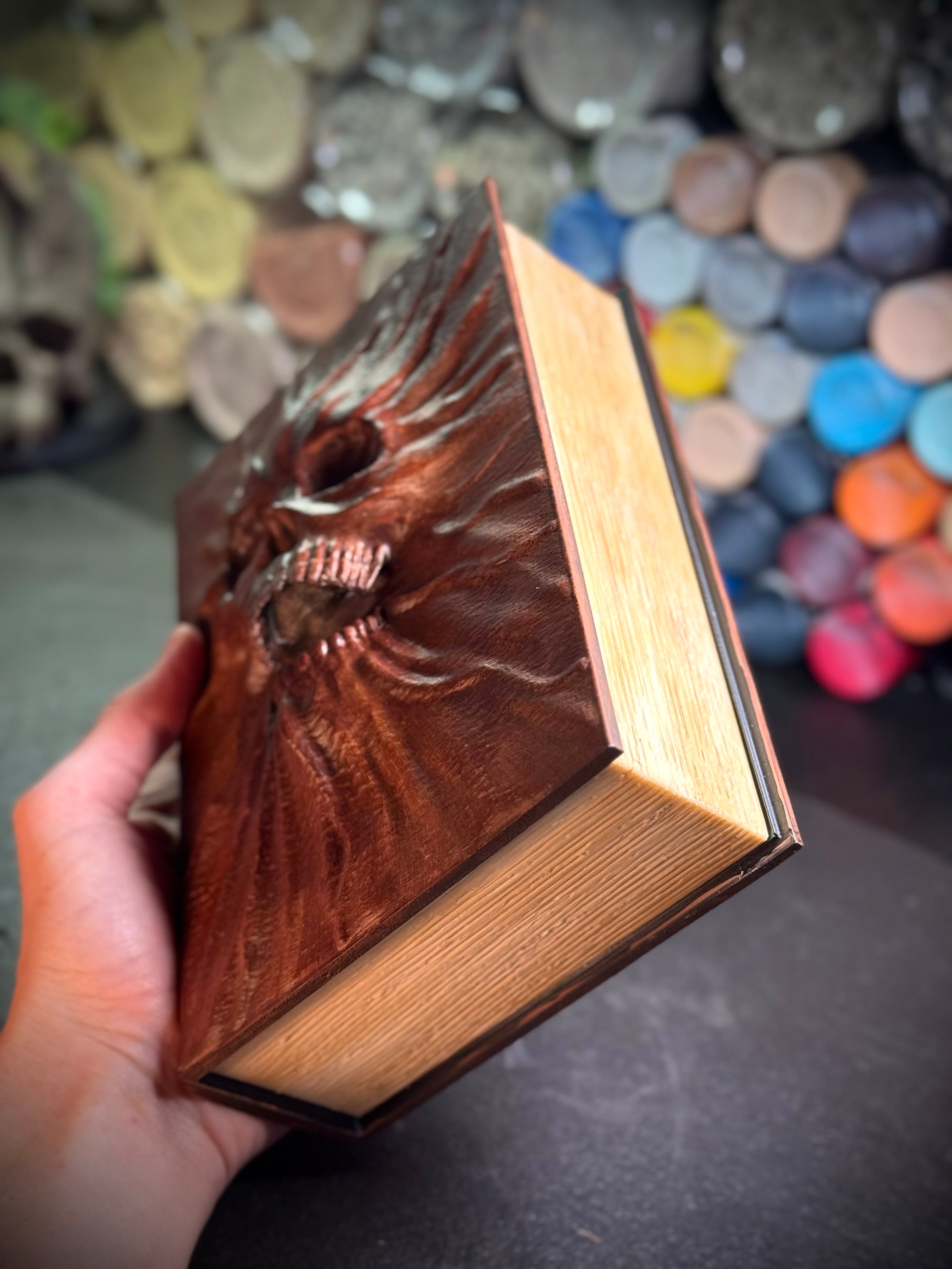 Skull Book Box 3d model
