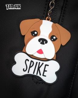 ENGLISH BULLDOG KEYCHAIN SET 3d model