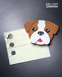ENGLISH BULLDOG KEYCHAIN SET 3d model