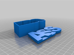 ASS BOX 3d model