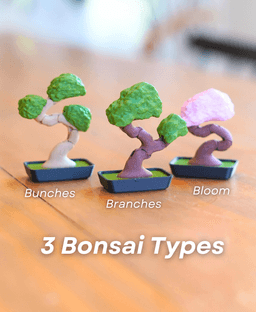 Bendy Bonsai - Articulating Fidget Plant - Pocket Plants Collection 3d model