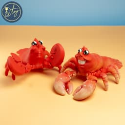 Articulated Lobster 3d model