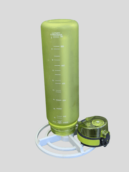 Water Bottle Drying Stand - Hard / Soft – 2-Piece, Compact & Easy Storage 3d model