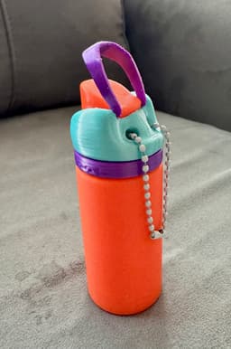 Owala Freesip Keychain *holds lip balm* Multicolor with or without AMS! 3d model