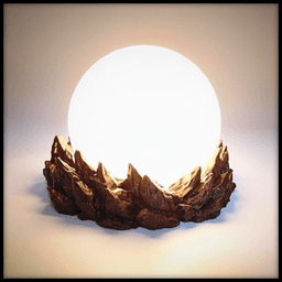 Glorious Baby Dragon Lamp 3d model