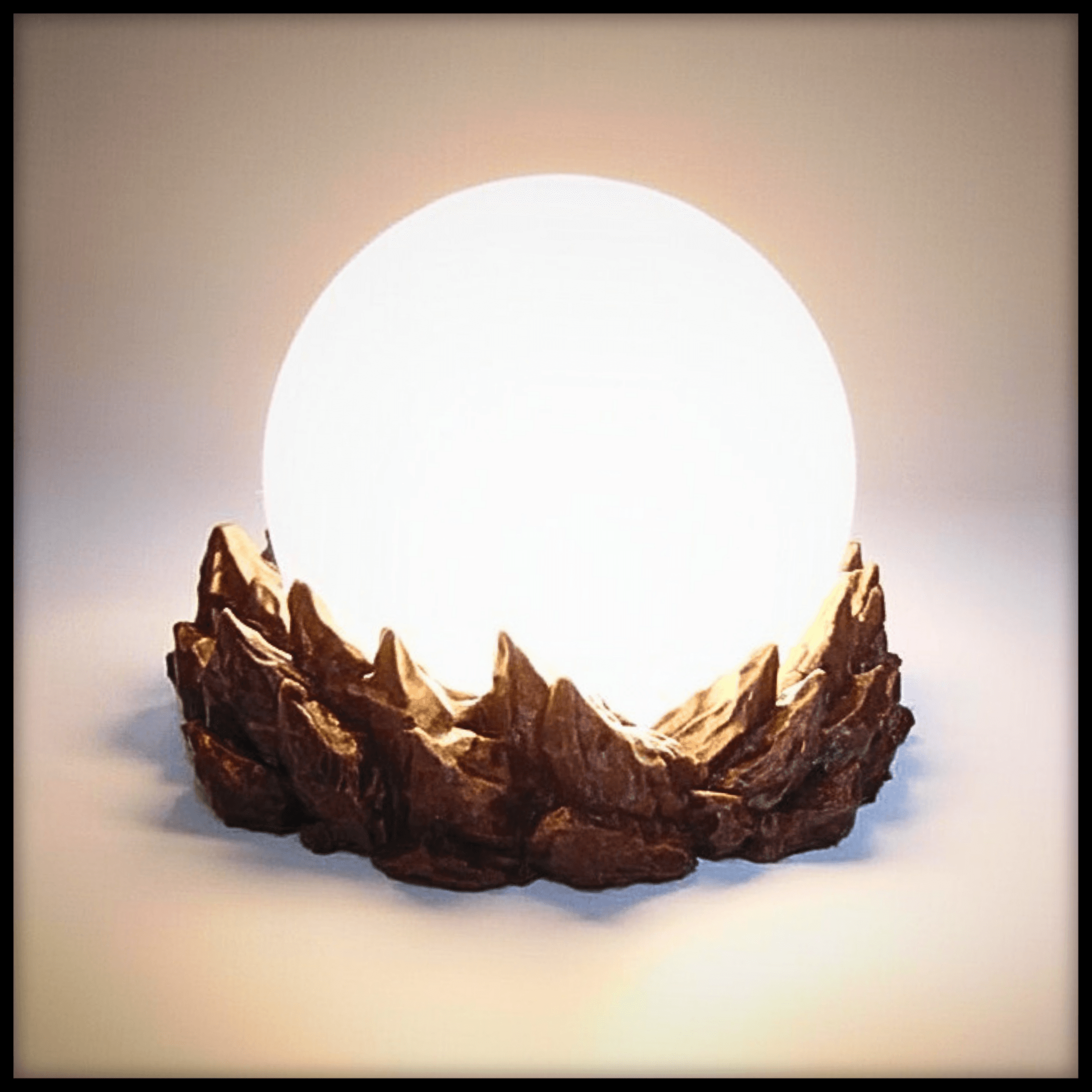 Glorious Baby Dragon Lamp 3d model