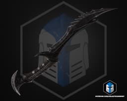 Skyrim Daedric Dagger - 3D Print File 3d model