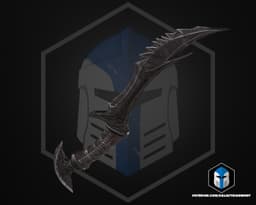 Skyrim Daedric Dagger - 3D Print File 3d model