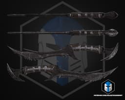 Skyrim Daedric Dagger - 3D Print File 3d model