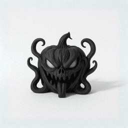 VENOM PUMPKIN WITH TENTACLE / HALLOWEENDECOR / HOMEDECOR 3d model