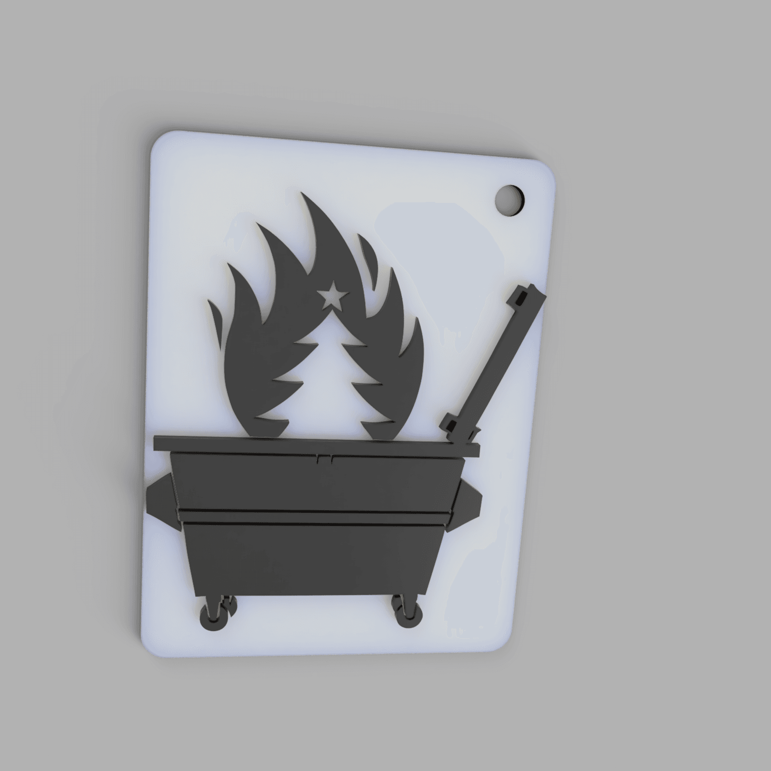 dumpsterfirechristmas v1.3mf 3d model