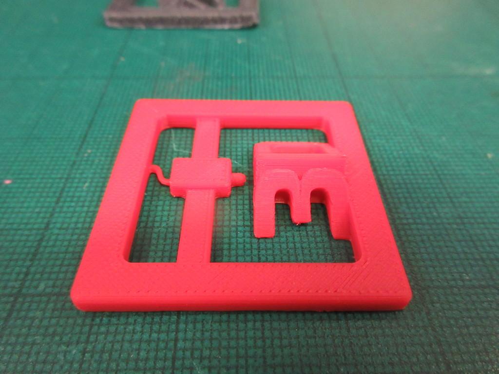 3D print Badge/Keyfob 3d model