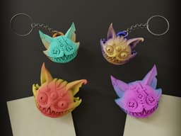 Creepy and Stuffed Cat Bonuses 3d model