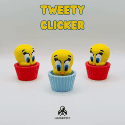 Tweety Clicker 3d model
