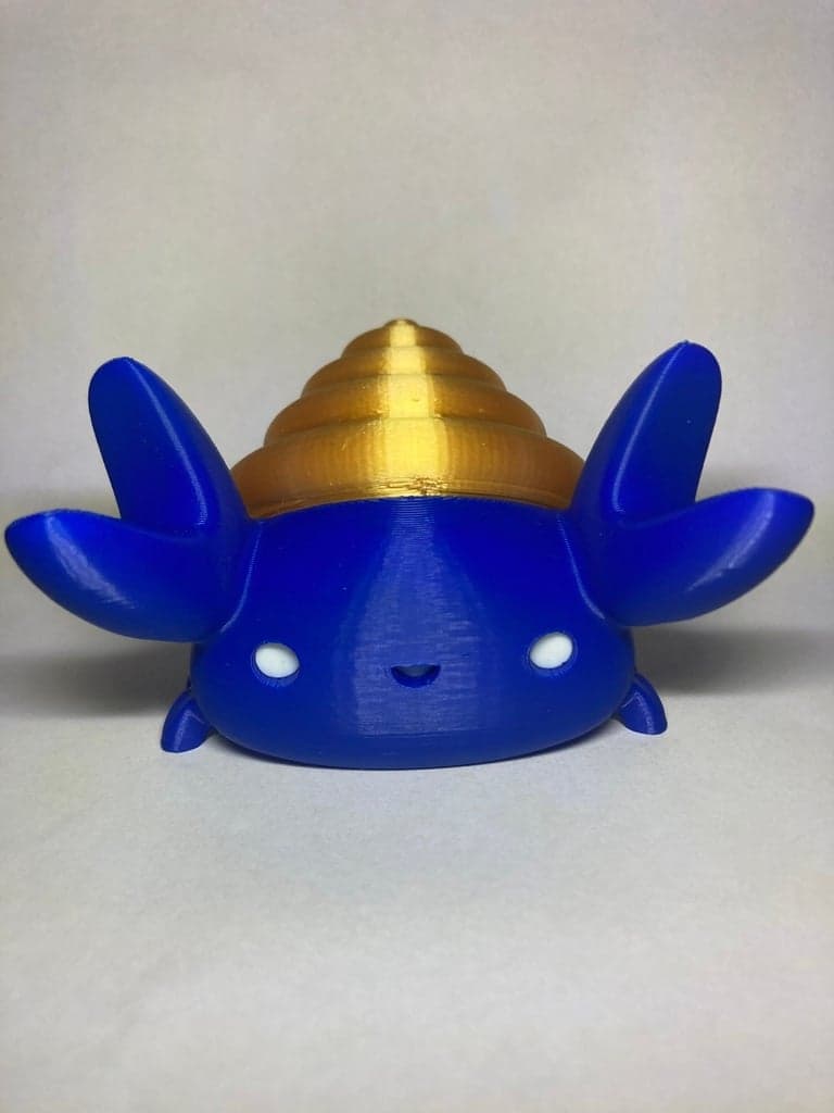 Hermit Crab Pen Holder 3d model