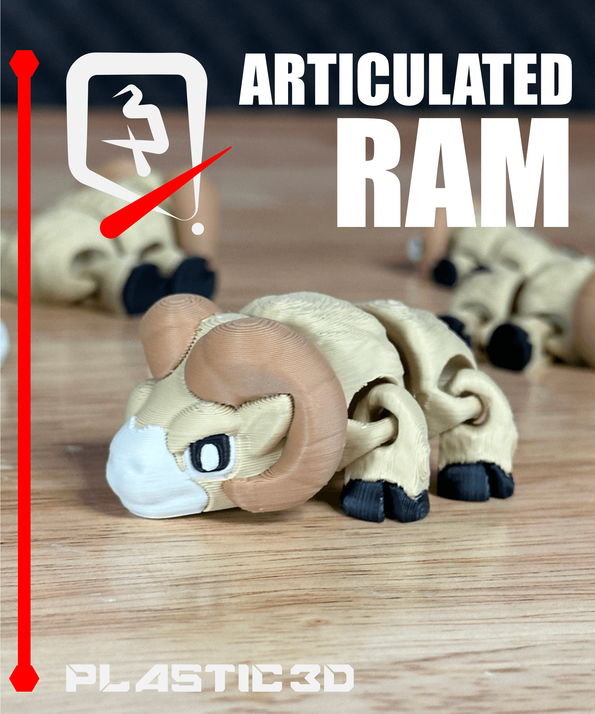 Articulated Ram- The Alpine Batterer 3d model