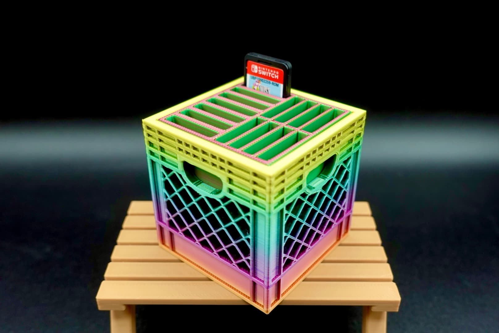 Switch Game Holder 15x 3d model