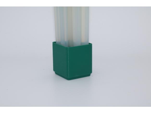 Gridfinity - Hot Glue Stick Holder 11 mm 3d model