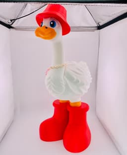 Hyjnx Boots & Backwards Cap Foose Gear for Porch Goose 3d model