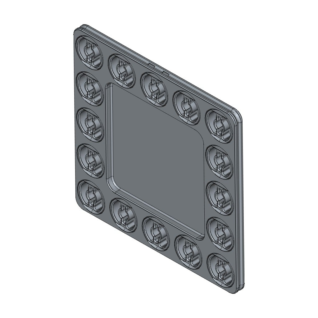 D-LOCK_PANEL.5X5-Light 3d model