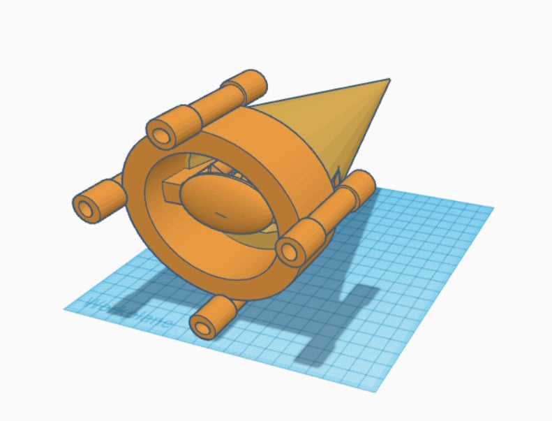 Scientific Exploration Vessel 3d model