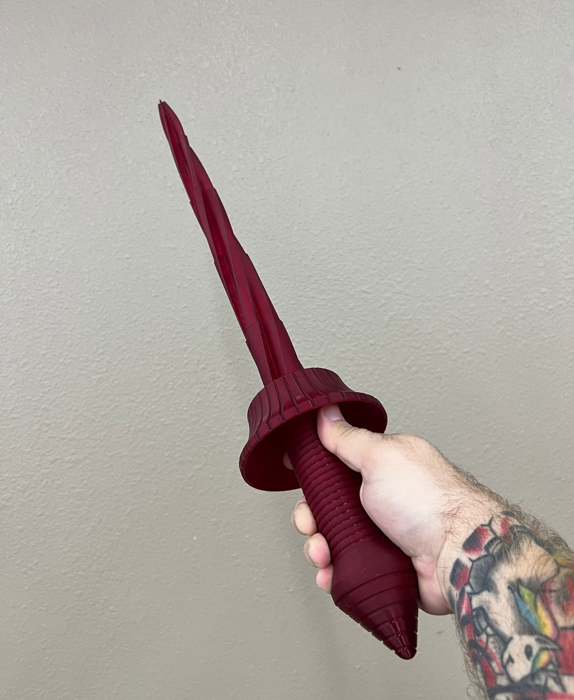 Collapsing Drill Sword Print - Watch where you sit. - 3d model