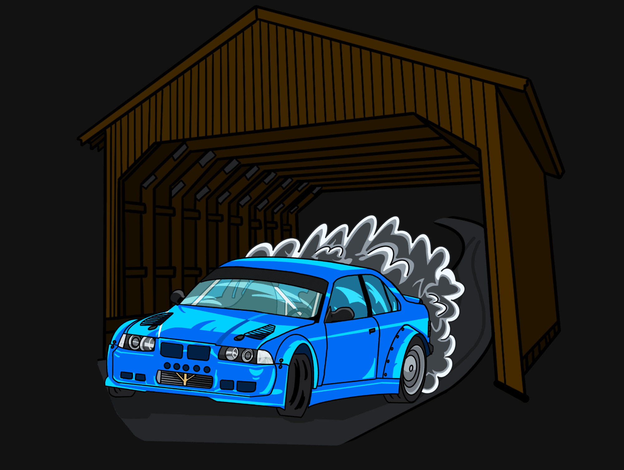 Framed E36 3d model
