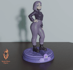 Lily | Duolingo Fan Art 3d model