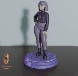 Lily | Duolingo Fan Art 3d model
