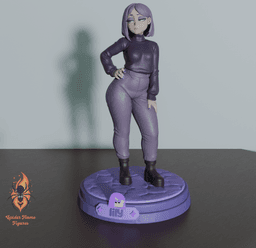 Lily | Duolingo Fan Art 3d model