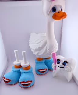 Dentist Goose Gear for Porch Goose 3d model