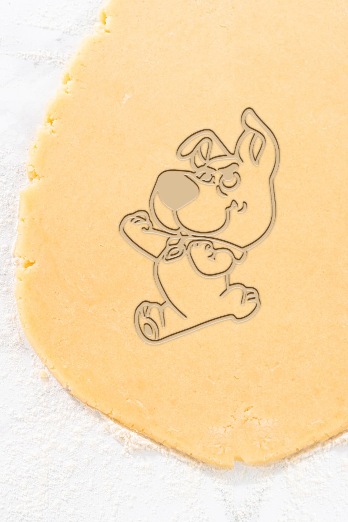 Scooby Cookie Cutter, Biscuit Cutter 3d model